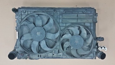 Комплект радіатор skoda octavia ii 2.0 tdi 2004-13 фото №1