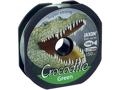 Żyłka JAXON CROCODILE GREEN 0,16mm 150m ZJ-CRG016A
