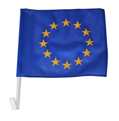 Flaga Unia Unii Europejskiej Samochodowa Autoflaga 45x30cm