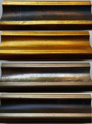 Rama do obrazów 5,5cm złoto, niebiesko-złota ,zielono-złota 60x90