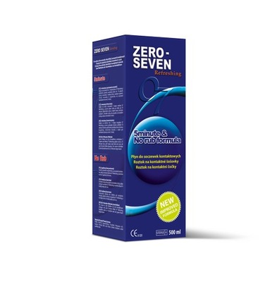 Płyn do soczewek Zero-Seven 61 ml - 120 ml
