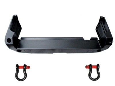 Бампер задній mitsubishi pajero 2 сталевий безкоштовно фото №1