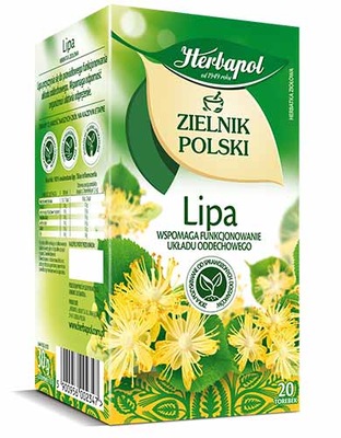 Herbata Herbapol Lipa Zielnik Polski Ex20