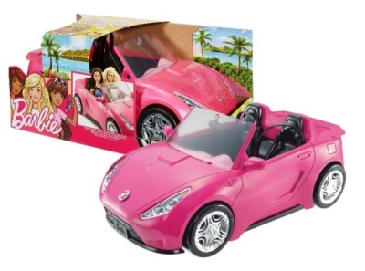 DVX59 BARBIE PINK KABRIOLET AUTO PRE BÁBIKY