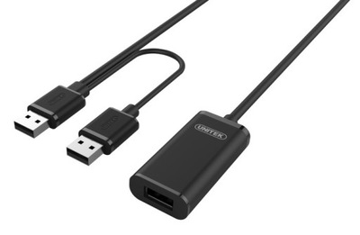 Aktywny przedłużacz wzmacniacz USB 20m Szczecin
