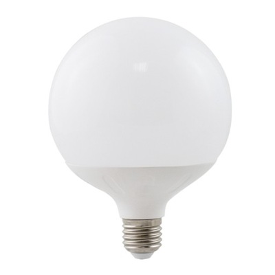 Żarówka LED GLOB G120 E27 25W b.ciepła 3000K (2250lm) mleczna ECOLIGHT