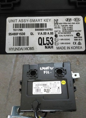 Kia sportage iv lift 2018 модуль smartke 95480f1530 фото №1