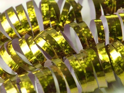 Serpentyna holograficzna serpentyny złota karnawał