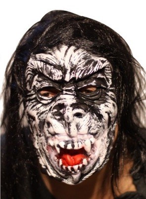 Maska Goryl TRUPOSZ Goryla Małpa Zombie King Kong