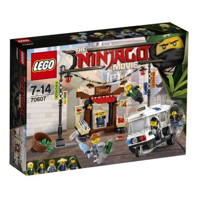 LEGO NINJAGO POŚCIG W NINJAGO CITY 70607