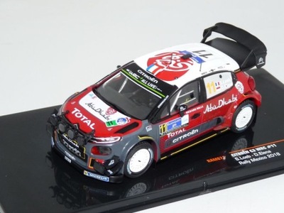 Citroen C3 WRC #11 S.Loeb Mexico 2018 1:43 Ixo