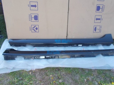 Защита накладка порог правая bmw 5 gt f07 фото №1