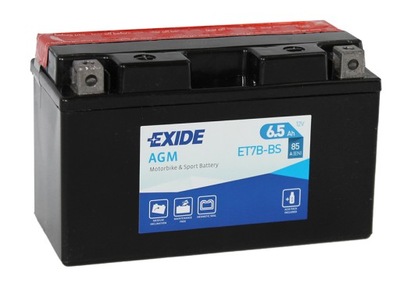 ACCUMULATEUR EXIDE ET7B-BS YT7B-BS 12V 6.5AH - milautoparts-fr.ukrlive.com