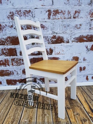 Mocne , Solidne,Drewniane Krzesło - RÓŻNE KOLORY Zobacz Nowoczesne Krzesło