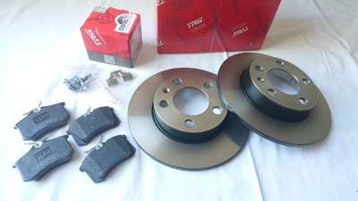 TRW DF2805 DISC BRAKE + PADS BRAKE REAR DS DS 4, AUDI A1, A2, A3, A4 B5, A4 B6, A4 B7, A6 C4, - milautoparts-fr.ukrlive.com