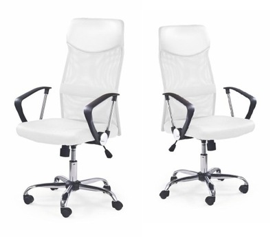 Fotel biurowy krzesło obrotowe VIRE biały