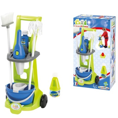 Ecoiffier Zestaw Do Sprzątania Clean Home 1769 zabawa