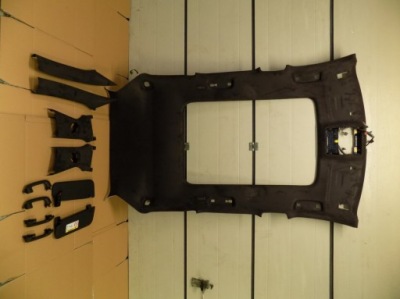 Jaguar 17r f-pace потолок панорама alcantara фото №1