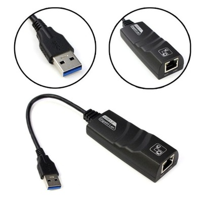 Karta sieciowa USB 3.0 Gigabit LAN RJ-45 Ethernet