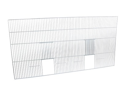 Front, panel do budowy klatki dla ptaków 100x40 cm