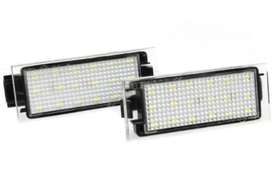 Renault master opel movano ліхтарі реєстрації led фото №1