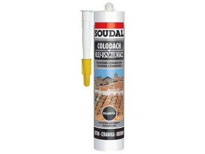 SOUDAL - KLEJ DO DACHÓWEK COLODACH ceglasty