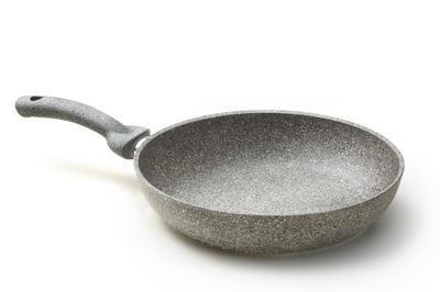 PATELNIA DI PIETRA 24 cm Tytanowo-Kamienna WŁOSKA