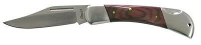 PROLINE Nóż uniwersalny składany 80mm, mahoń