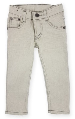 Spodnie jeansowe Jasne Eleganckie 2-3 lata