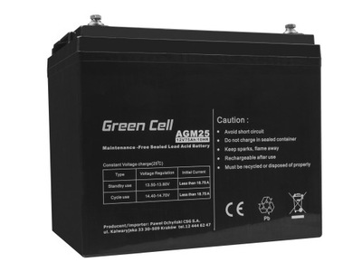 Akumulator Green Cell 12 V 75 Ah