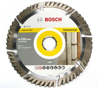 Bosch tarcza diamentowa 150 uniwersal. bruzdownicy