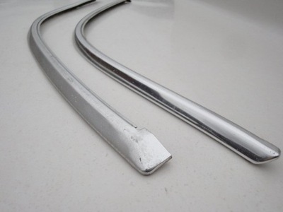 Audi a8 d2 99-02 молдинг хромована хром бампера lp доставка фото №1