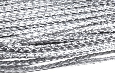 RZ547 RZEMIEŃ PLECIONY PŁASKI 7/2mm 2m LL