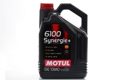MOTUL 10w40 6100 synergie+ 5l Olej silnikowy