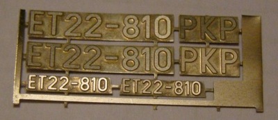 Tabliczki ET22-810
