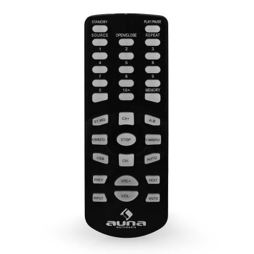 Wzmacniacz HiFi Auna AV2-CD508 600W 2-pasmowy korektor Pilot