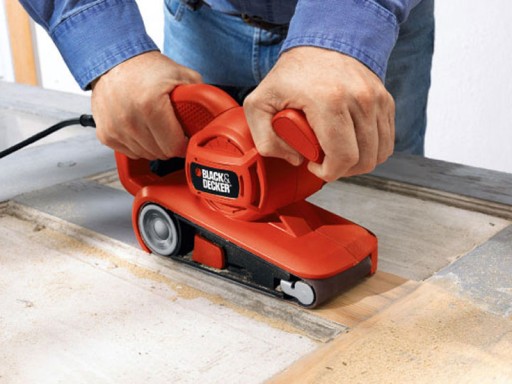 Ленточная шлифовальная машина 720W 75x457mm BLACK DECKER