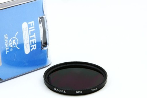 Filtr szary NDx8 ND8 pełny 62 mm 62mm + powłoki AR