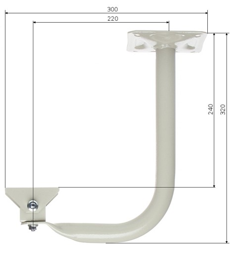 Потолочное крепление для корпусов камер USL-32L30 ABCV