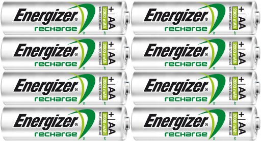 8 аккумуляторов ENERGIZER Power Plus AA R6, 2000 мАч