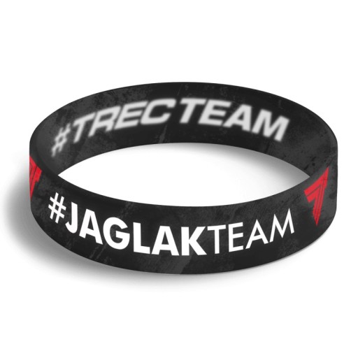 TREC MOTIVATIONAL SILICONE BAND 076 JAGLAKTEAM