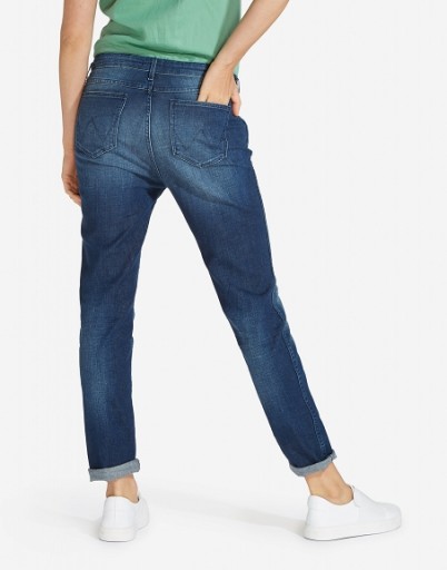 SPODNIE WRANGLER BOYFRIEND W27M9185R R.W25 L32