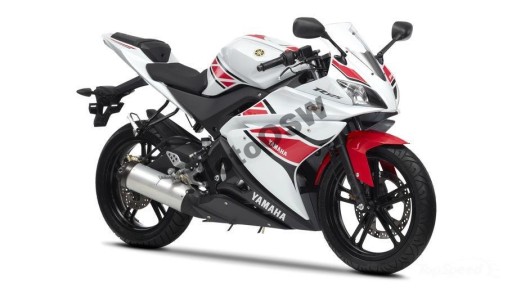 Наклейки Yamaha YZF R125 шпон 2012 г. WGP LIMITED