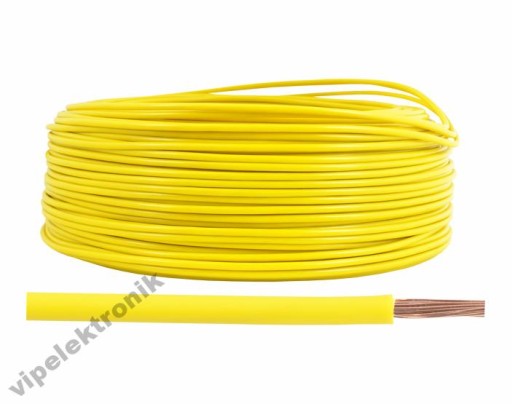 АВТОМОБИЛЬНЫЙ КАБЕЛЬ LGY LINK 1x1,50 ЖЕЛТЫЙ 750В