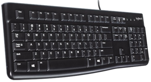 Клавиатура Logitech K120 НИЗКАЯ ПРОФИЛЬНАЯ ТИХАЯ QWERTY