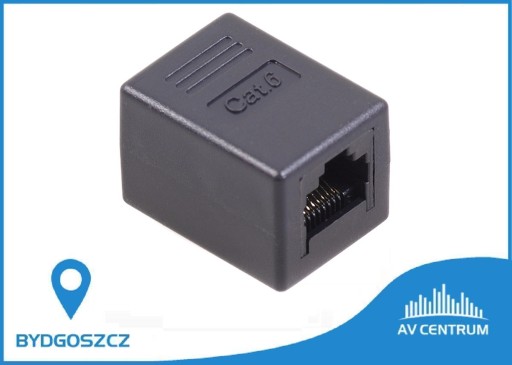 ЗОЛОТОЙ РАЗЪЕМ RJ45 BARREL 8p8c LAN SOCKET BYDGOSZCZ