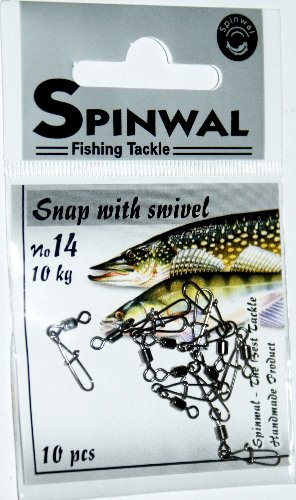 Spinwal Agrafka z krętlikiem walcowym nr.14 do10kg