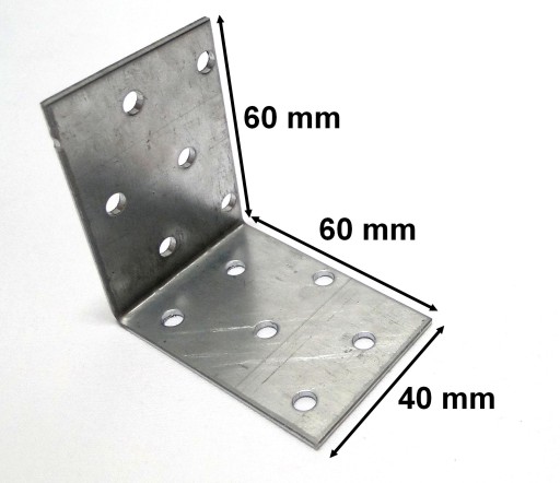 KĄTOWNIK MONTAŻOWY CIESIELSKI 60x60x40 10 szt