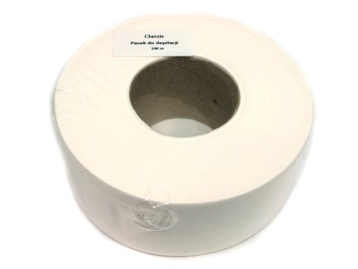 Paski Fizelinowe Do Depilacji w Rolce 100m 70 gr
