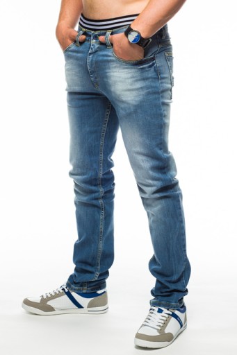 SPODNIE MĘSKIE VANKEL JEANS - 620 - 100CM L36